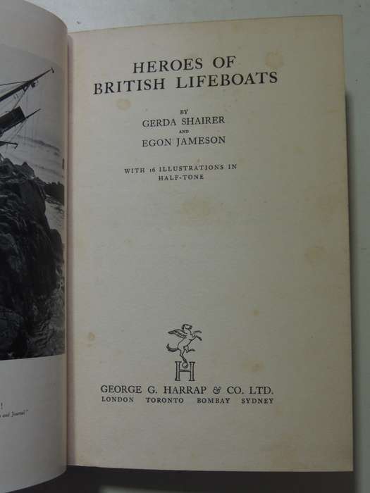 Heroes Of British Lifeboats - Gerda Shairer & Egon Jameson