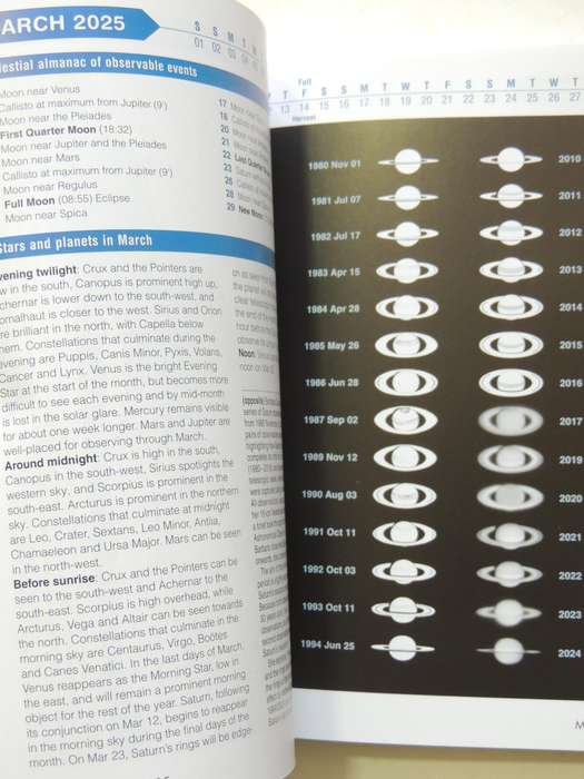 2025 Sky Guide Southern Africa - Astronomical Society Of Southern Africa