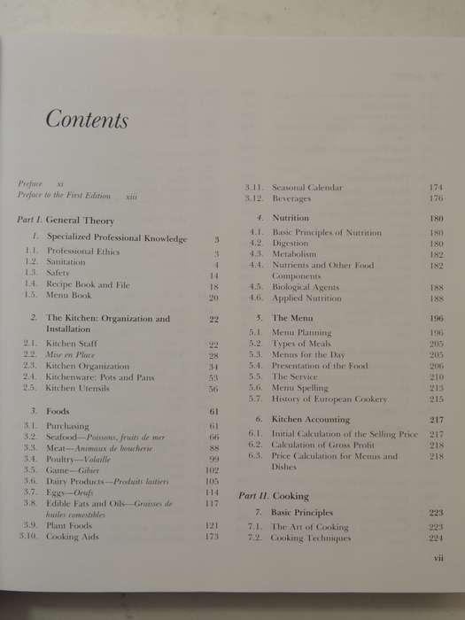 Classical Cooking: The Modern Way  - Eugen Pauli     (2nd Edition)