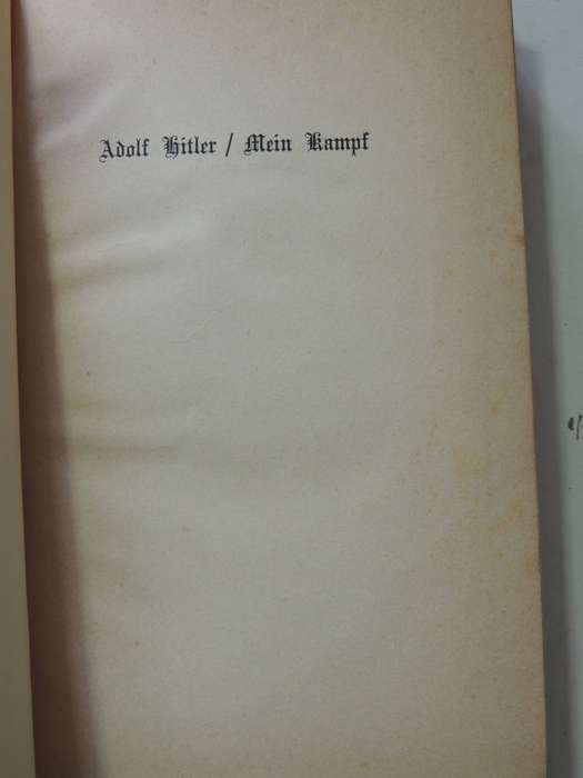 Mein Kampf, Unexpurgated Edition, 2 Volumes in 1, Vol 1 A Retrospect, Vol 2 The National Socialist M