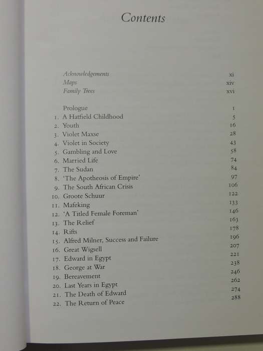 Imperial Marriage: An Edwardian War And Peace - Hugh & Mirabel Cecil