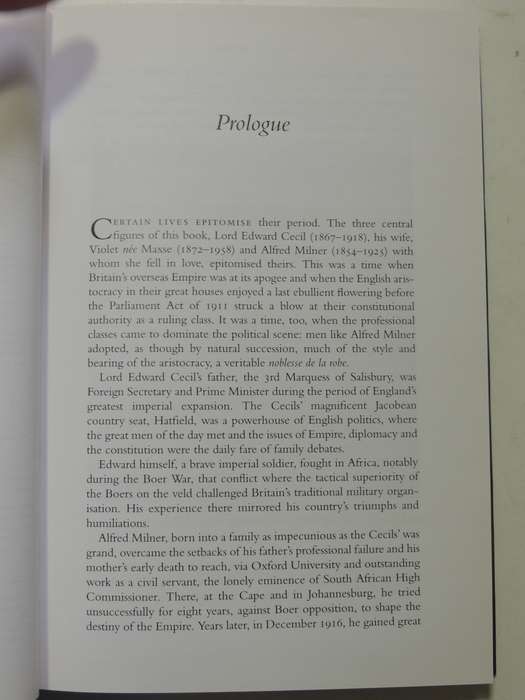 Imperial Marriage: An Edwardian War And Peace - Hugh & Mirabel Cecil