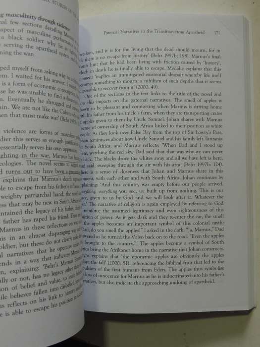 Stories Of Fathers, Stories Of The Nation: Fatherhood & Paternal Power In SA Literature G Andrews