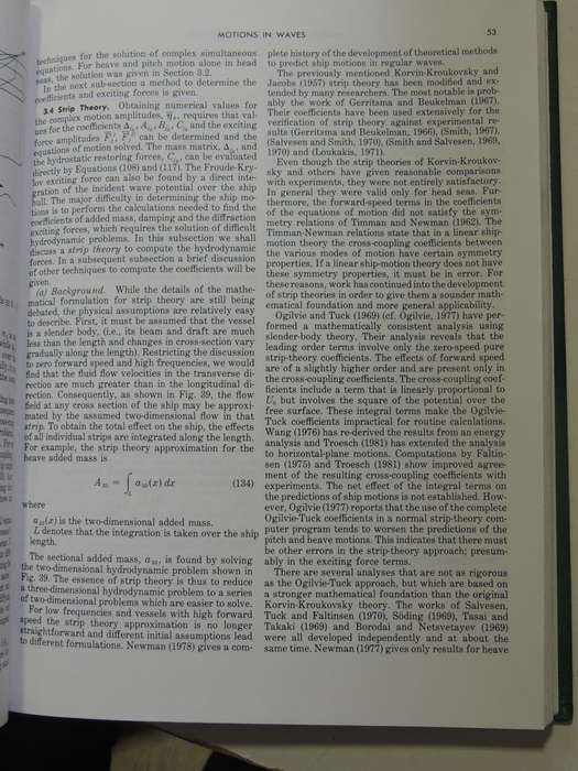 Principles of Naval Architecture Volume III: Motions in Waves & Controllability - ed Edward V. Lewis