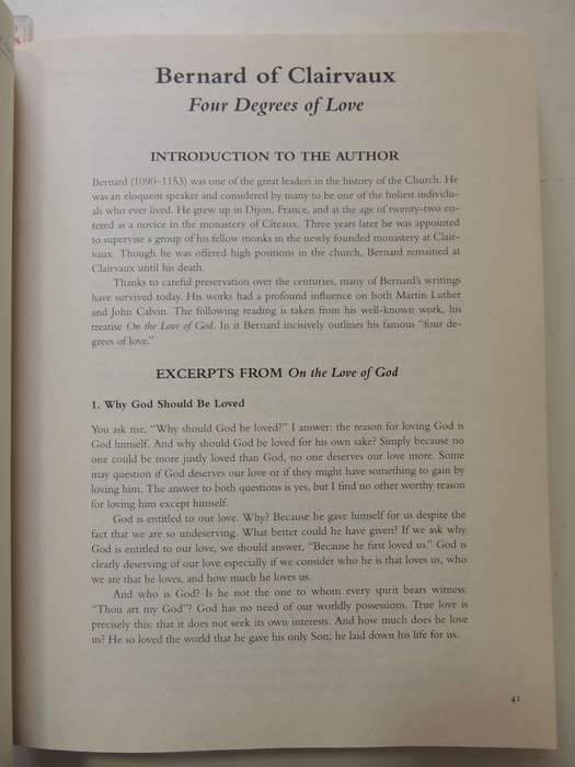 Devotional Classics, Selected Readings For Individuals &Groups,... Resource for Spiritual -RJ Foster