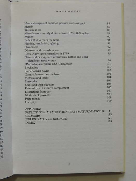 Ship's Miscellany: A Guide To The Royal Navy Of Jack Aubrey