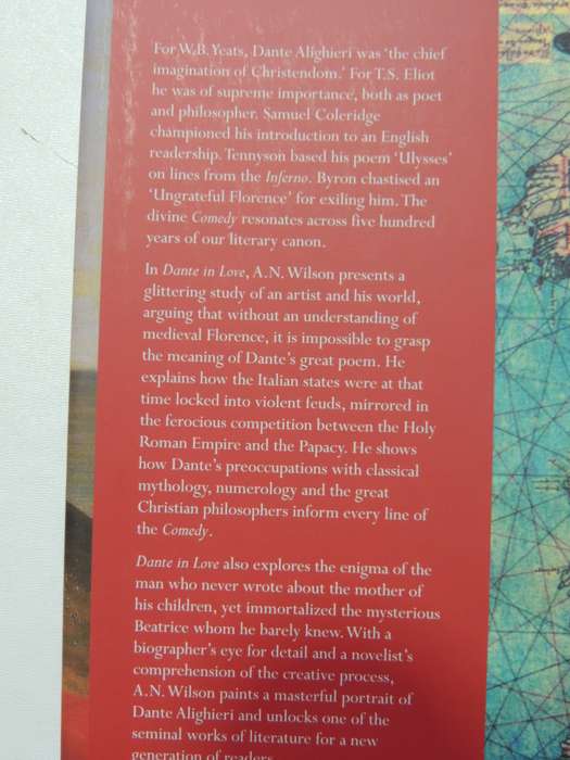 Dante In Love - A.N. Wilson