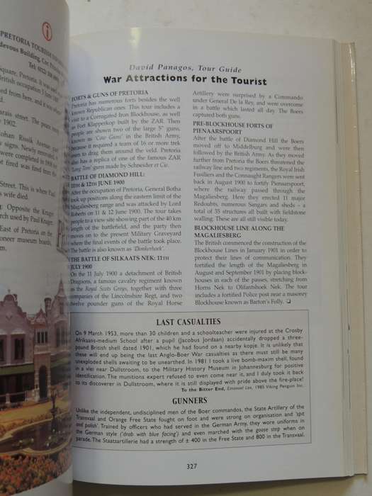 A Tourist Guide To The Anglo Boer War 1899-1902 - Tony Westby-Nunn