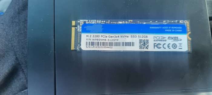 M.2 2280 PCLe Gen3X4 NVME SSD 512GB