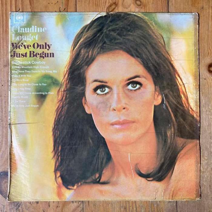 Claudine Longet - We've Only Just Begun LP/Album (1970 SA press) VG-/VG