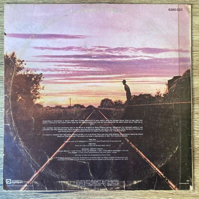 Gravy Train (self-titled) LP/Album (1971 SA press) VG/VG