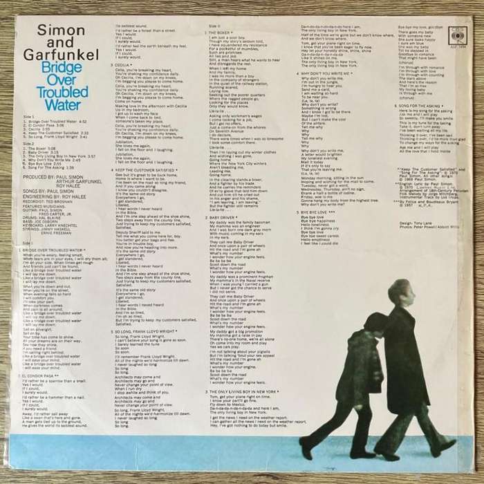 Simon & Garfunkel - Bridge Over Troubled Water LP/Album (1970 SA press) VG+/VG