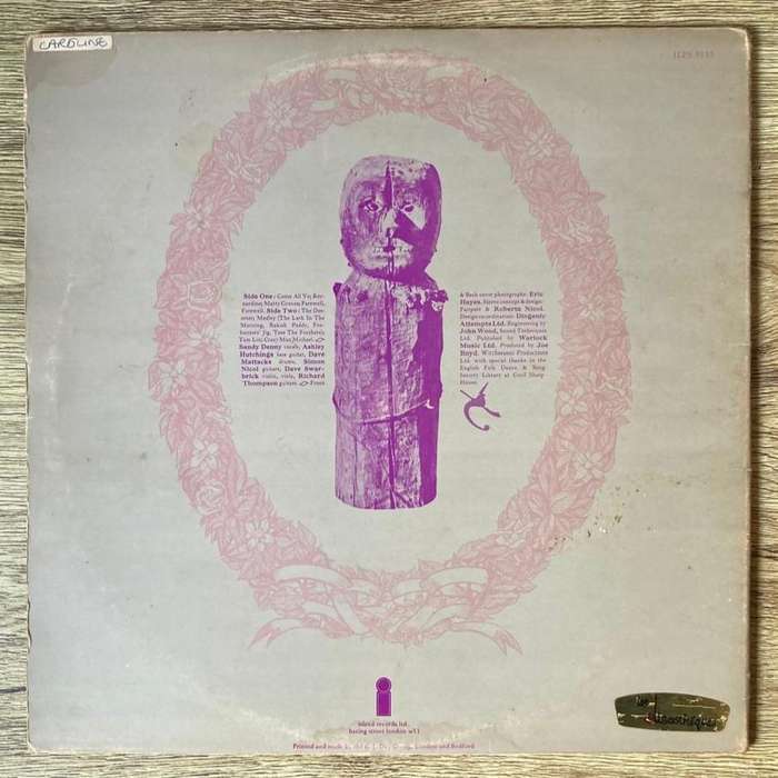 Fairport Convention - Liege & Lief LP/Album (1970 SA press) VG-/VG