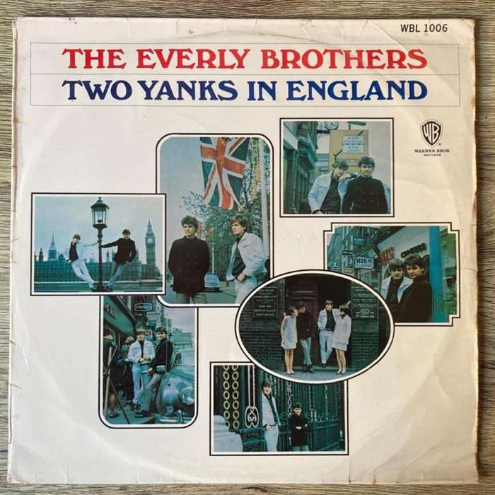 the Everly Brothers - Two Yanks In England LP/Album (1966 SA press) VG/VG