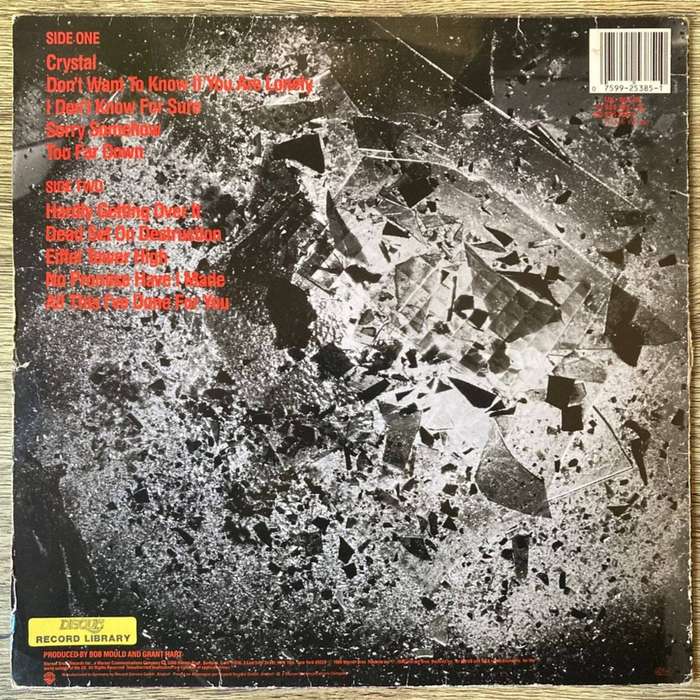 Hüsker Dü  Candy Apple Grey LP/Album (1986 European import) VG/VG
