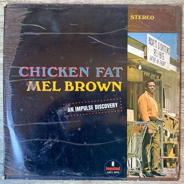 Mel Brown - Chicken Fat LP/Album (SA press) VG-/VG-
