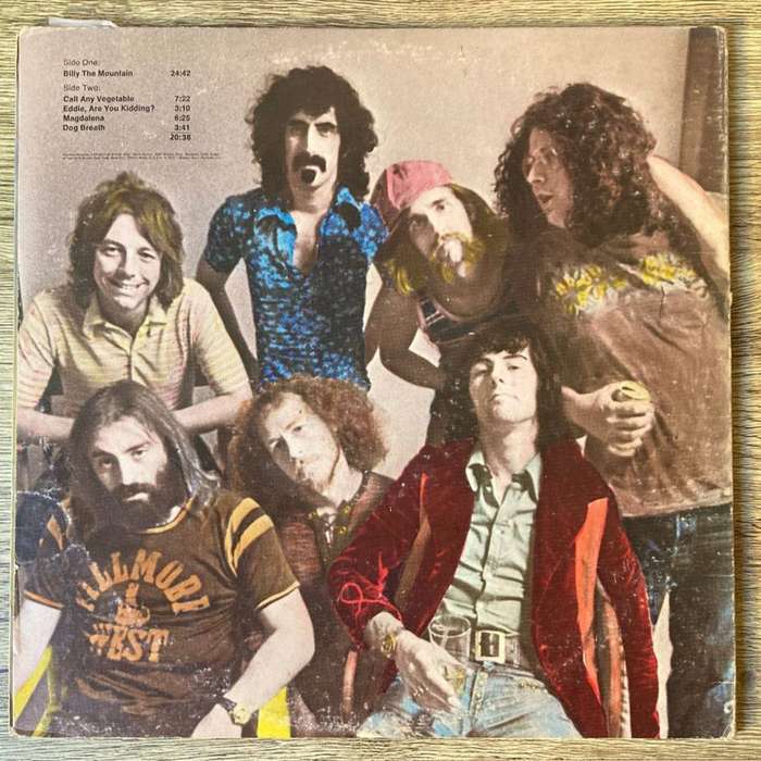 The Mothers/Frank Zappa - Just Another Band From LA LP/Album (1972 US import) VG/VG