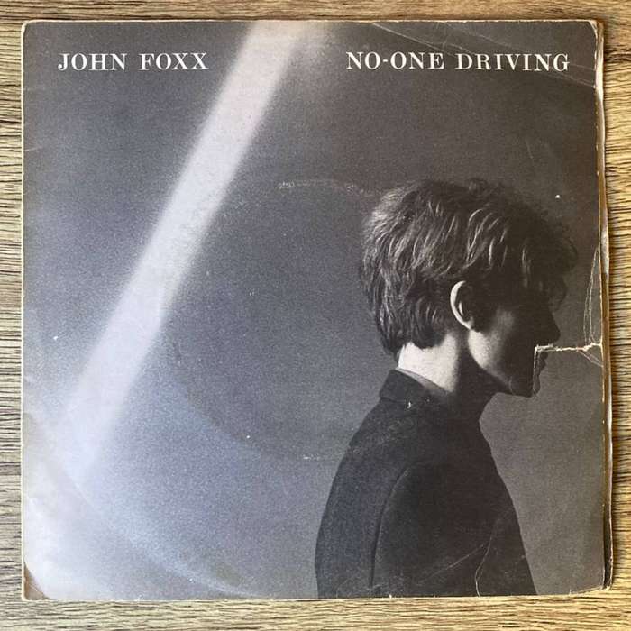 John Foxx - No One Driving 2x7"/Single (1980 UK import) VG+/VG+/VG-