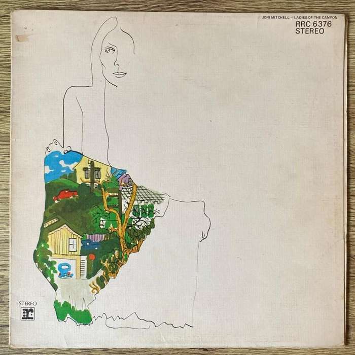 Joni Mitchell - Ladies of the Canyon LP/Album (1970 SA press) VG/VG