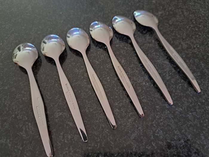 Eetrite Slimline Stainless Steel Teaspoons x6