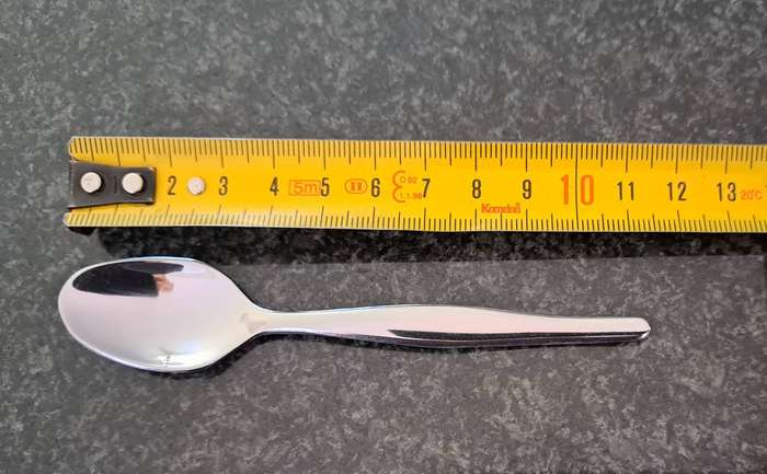 Eetrite Slimline Stainless Steel Teaspoons x6