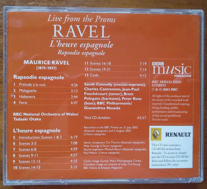 Ravel: L'heure Espagnole