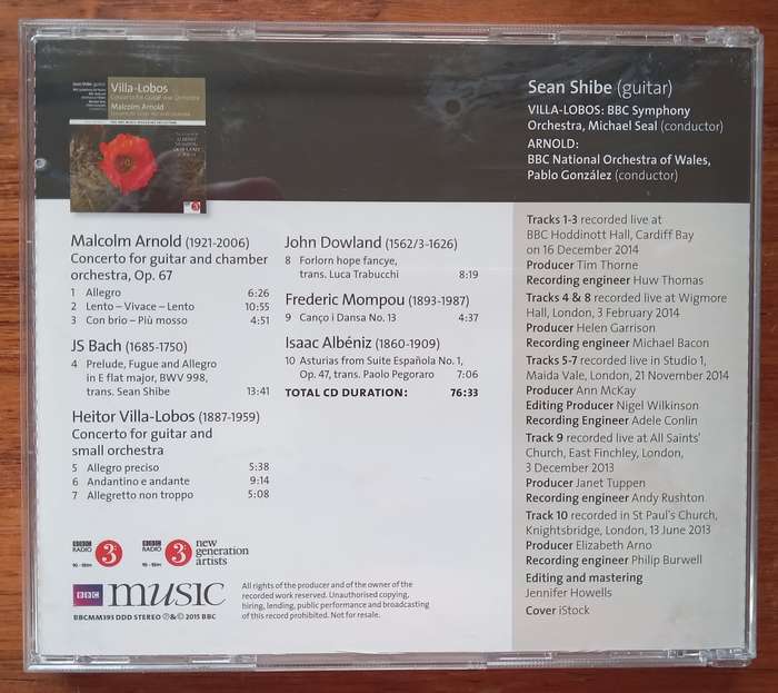 Villa-Lobos, Arnold: Guitar Concertos