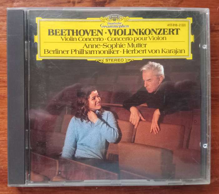 Beethoven: Violin Concerto (Mutter, Karajan)