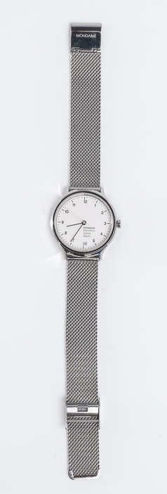 Ladies Mondaine Helvetica No1 Regular White MH1.R1210.SM *SWISS* *SAPPHIRE CRYSTAL*