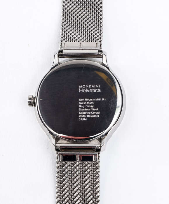 Ladies Mondaine Helvetica No1 Regular White MH1.R1210.SM *SWISS* *SAPPHIRE CRYSTAL*