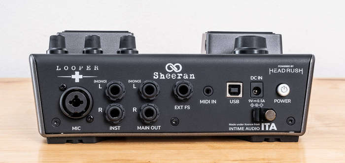 Sheeran Looper Plus Dual Track Guitar Looper Pedal By Headrush Looper +