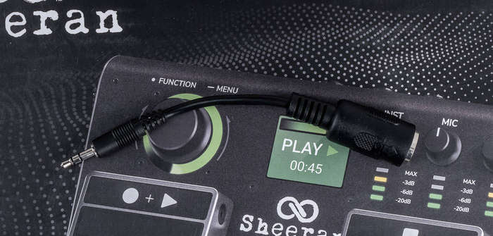Sheeran Looper Plus Dual Track Guitar Looper Pedal By Headrush Looper +