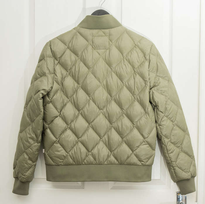 Levis Goose Down Quilted Jacket  Size Small