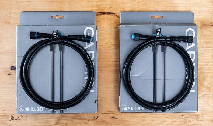 2 x Brand New Garmin BlueNet Marine Network Cable 6ft/2M 010-12528-30