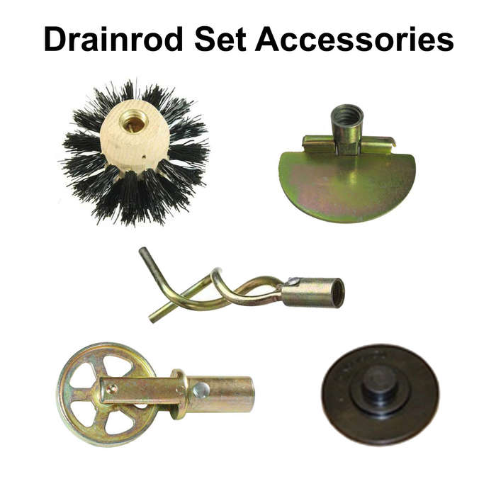 Drain Rod Set DIY 15 Piece