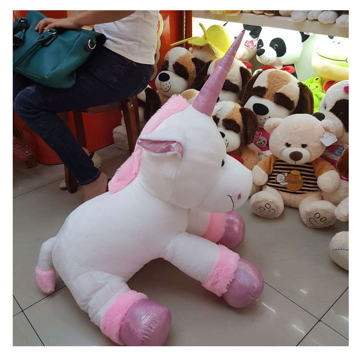 Unicorn Soft Toy - 60cm
