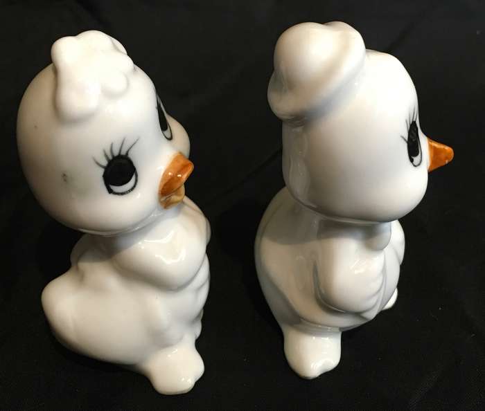 Bone China ducklings - pair