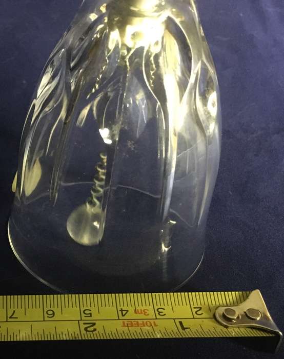 Royal Crystal Rock Lead Crystal Bell - Italian.