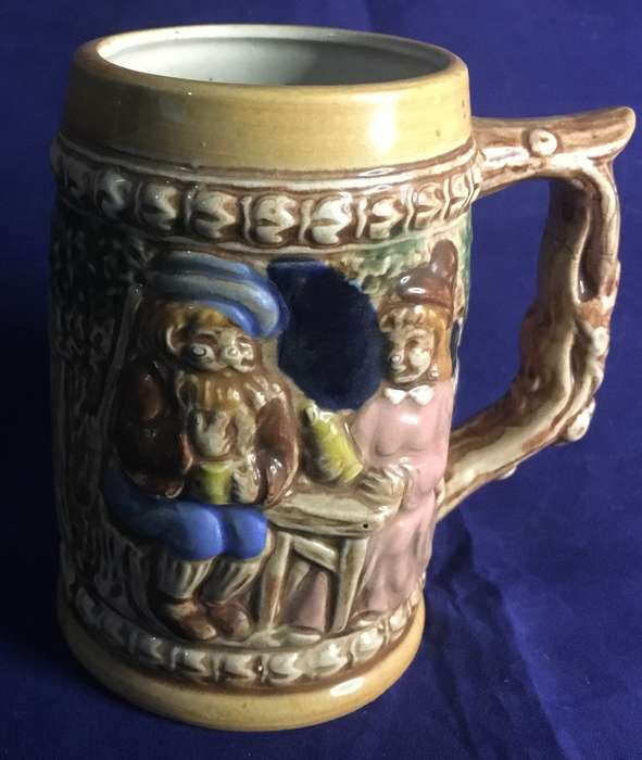 Beer stein. Ceramic. Japan. Vintage