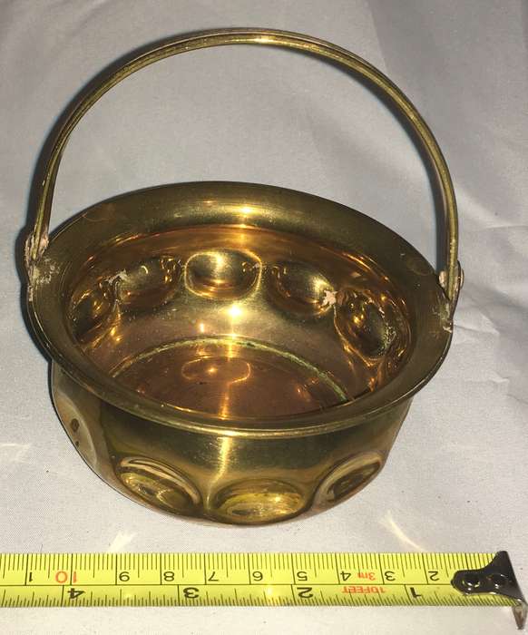 Brass condiment/ sweet basket