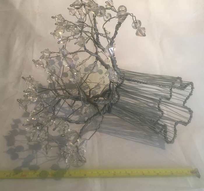African art boab tree (wire and beads)