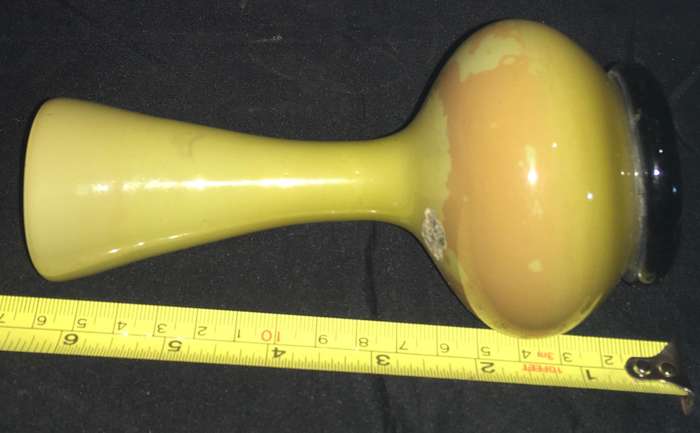 Bud vase - yellow