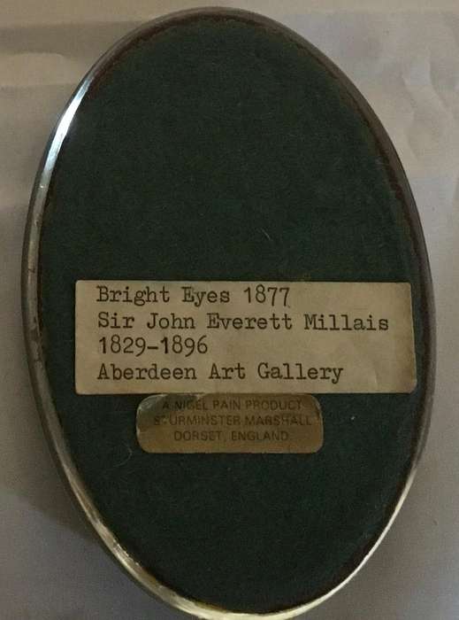 Glass Paperweight. Bright Eyes 1877. Nigel Pain product