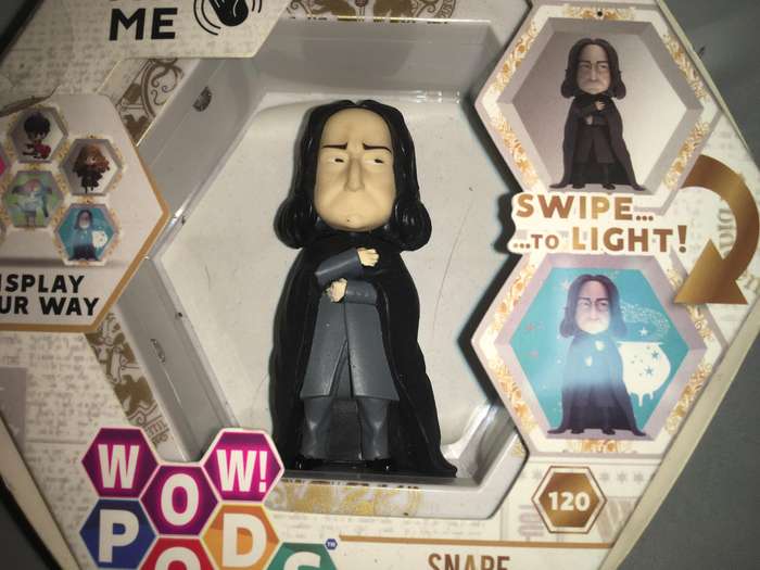 Harry Potter Wizarding World. Snape. Wow Pod - swipe to light
