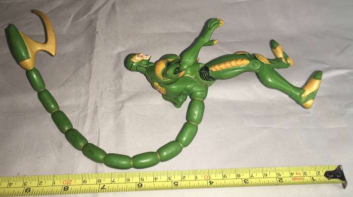 Spider-Man Webtrap Sinister Scorpion (Toy Biz Marvel)