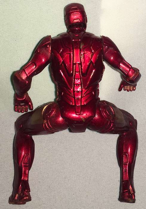 Marvel Universe Iron-Man racer action figurine. 2010.