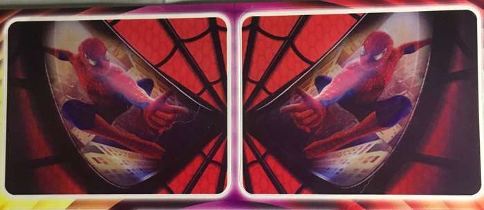 Spider-Man A4 sticker page
