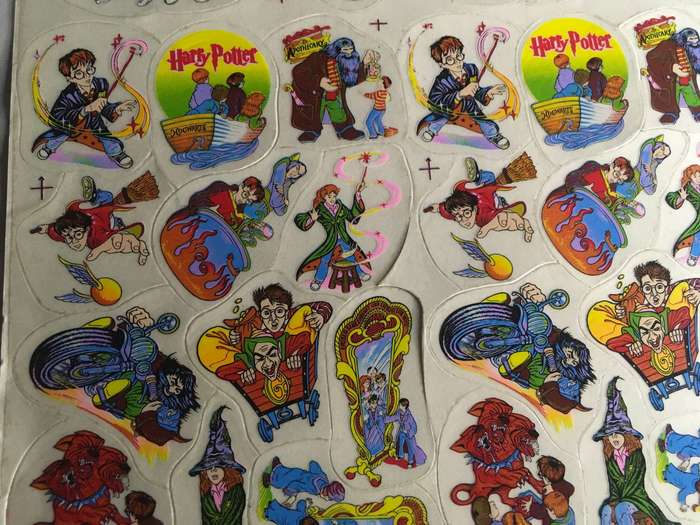 Harry Potter A4 Vintage Stickers. 638