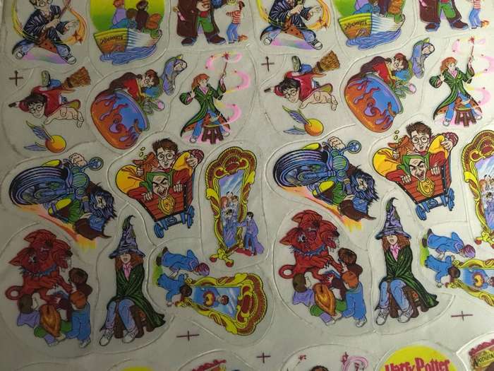 Harry Potter A4 Vintage Stickers. 638