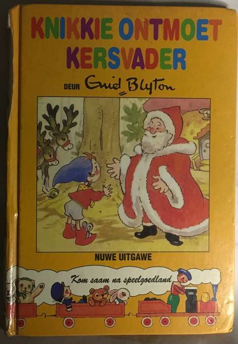 Knikkie not moet Kersvader. Knikkie borek 11. Enid Blyton. 1993